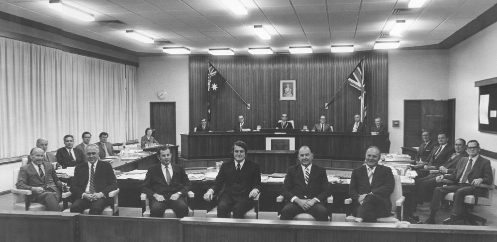Blacktown Municipal Council officials, 1971 - 1974