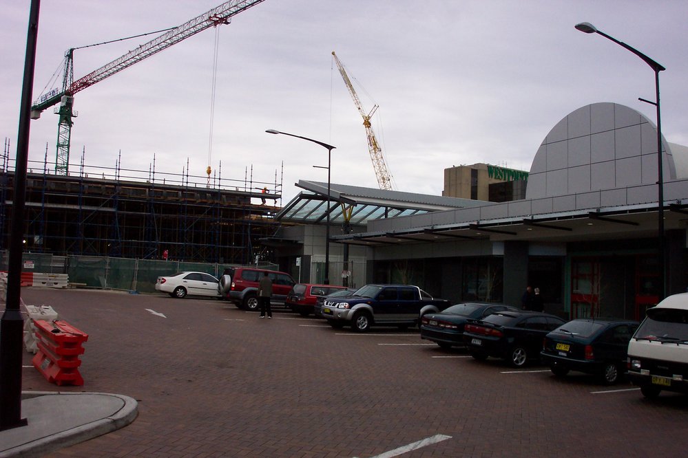 Construction of Westpoint Blacktown
