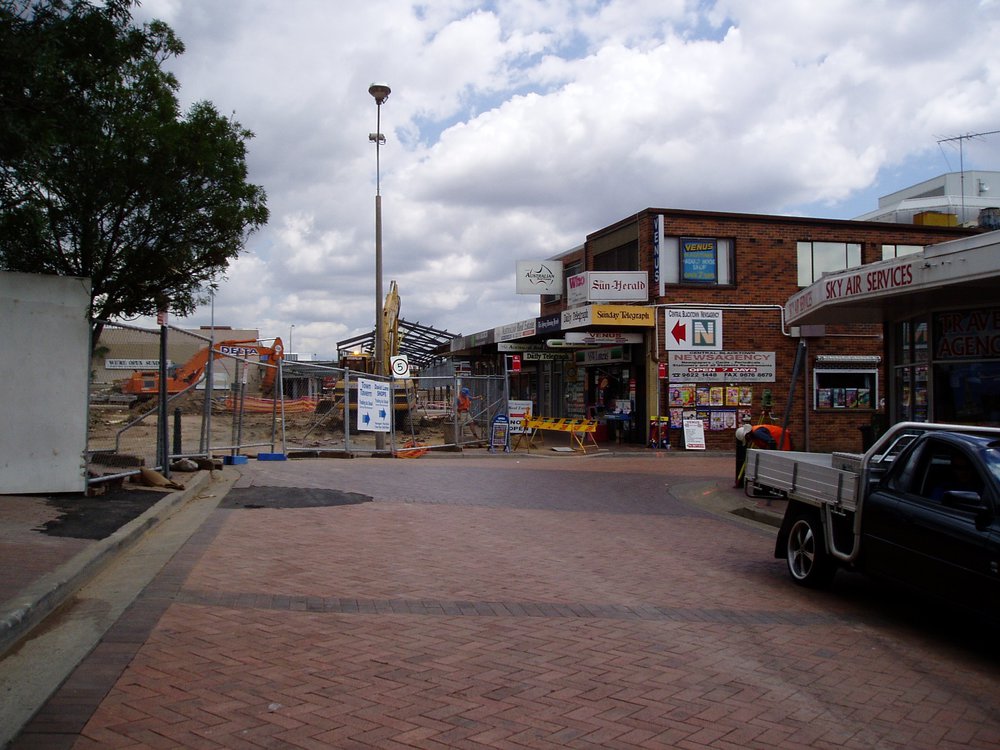 Construction of Westpoint Blacktown
