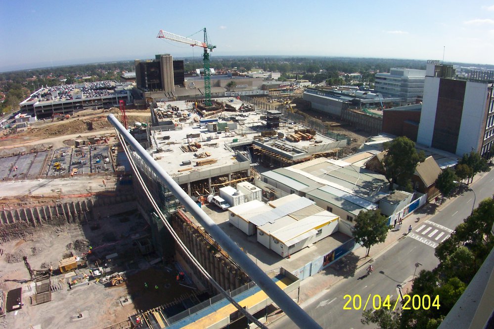 Max Webber Library and Westpoint construction site, Blacktown, 204