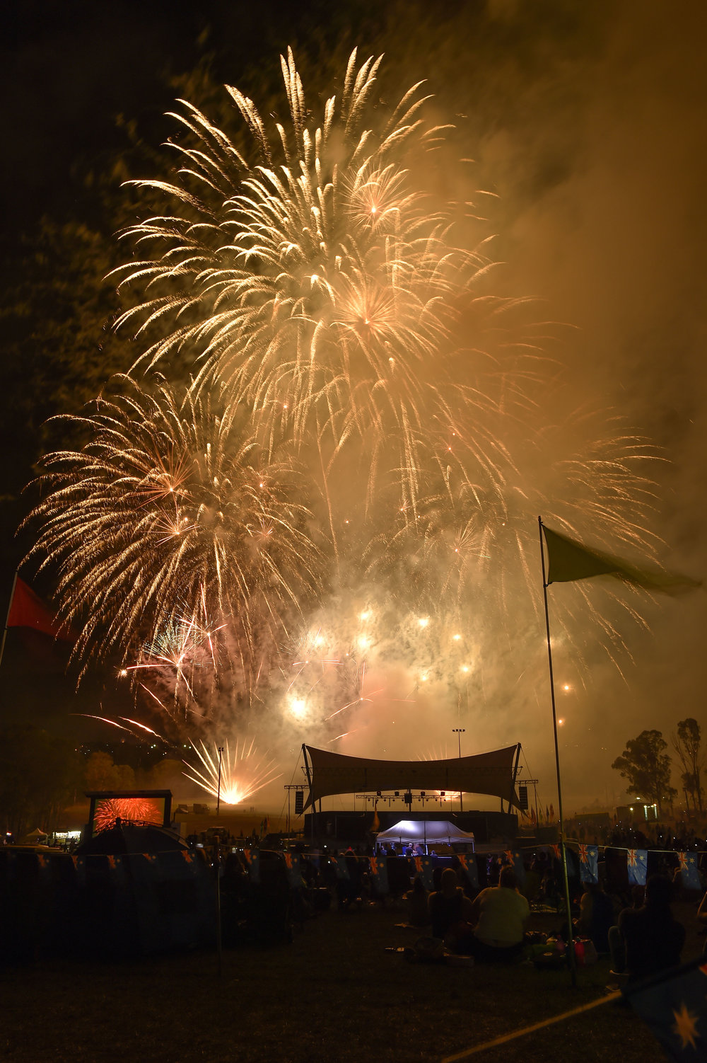 Blacktown City Australia Day Fireworks, Rooty Hill,  2018