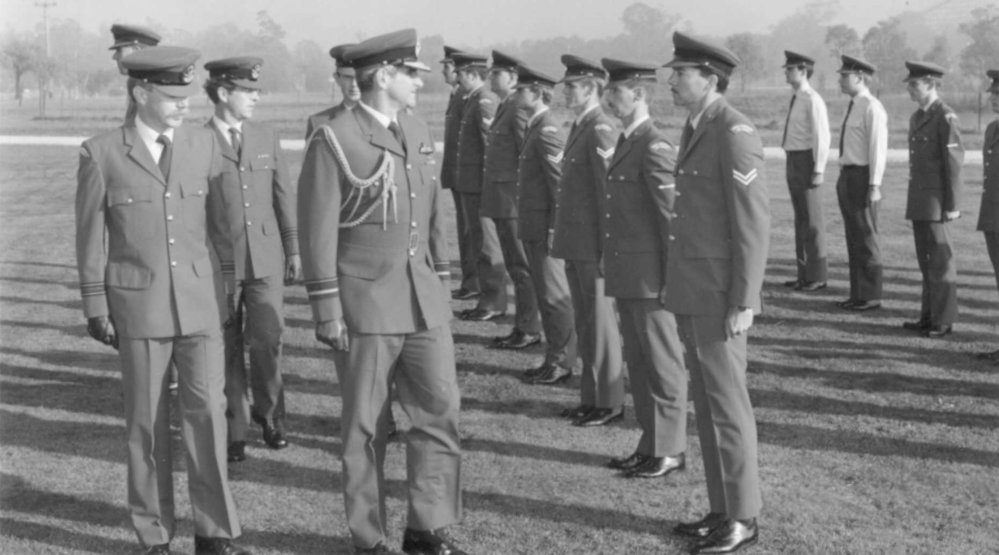 Visit of Air Vice Marshall Radford to RAAFTUS Wallgrove