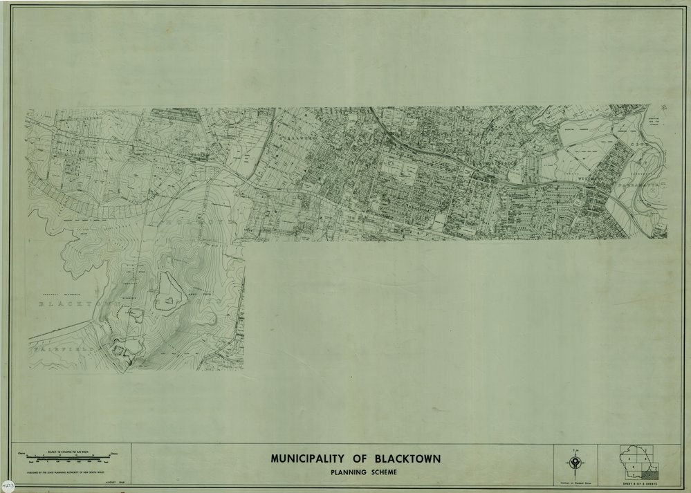 Blacktown Municipal Council Planning Scheme, Sheet 8/8