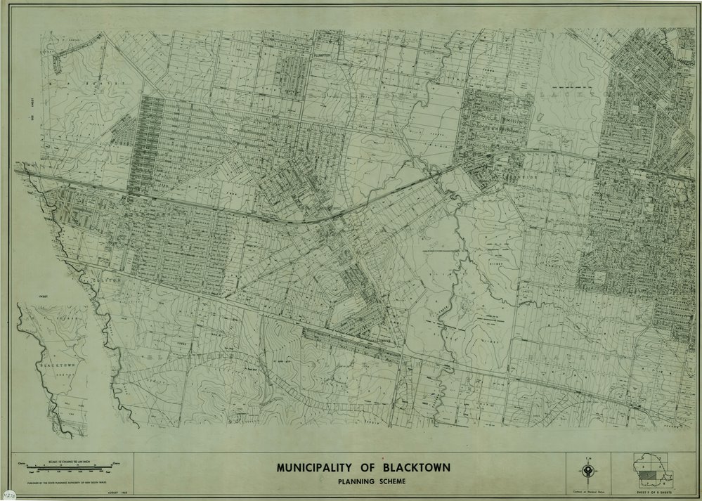 Blacktown Municipal Council Planning Scheme, Sheet 5/8