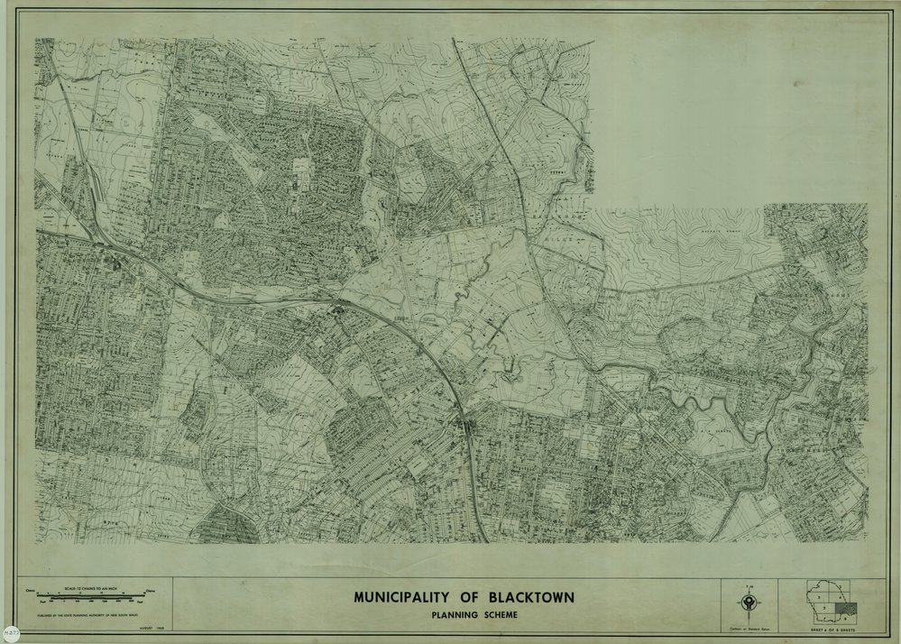Blacktown Municipal Council Planning Scheme, Sheet 6/8