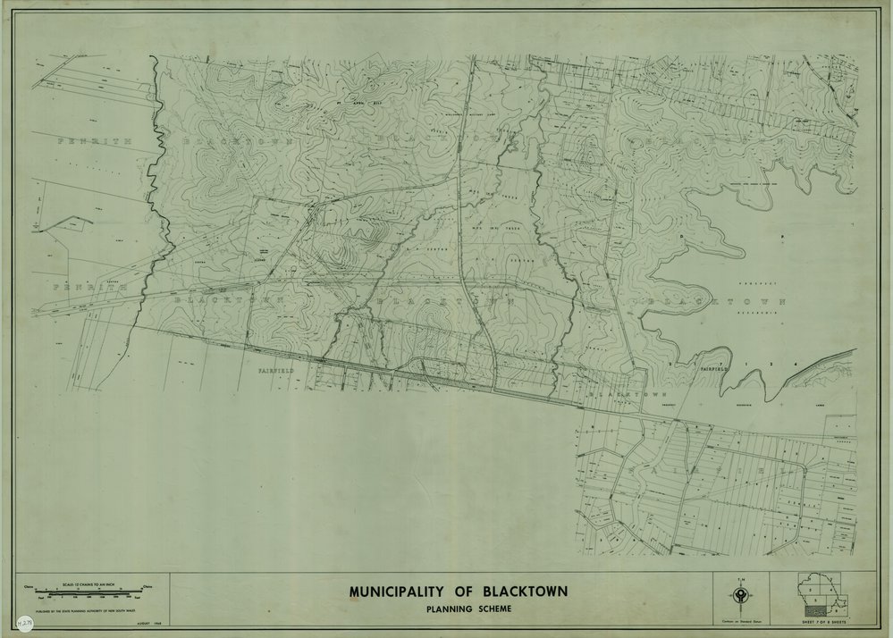 Blacktown Municipal Council Planning Scheme, Sheet 7/8