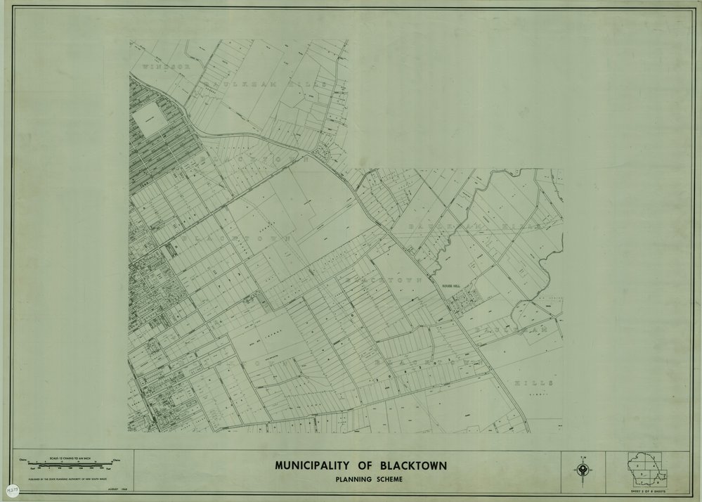 Blacktown Municipal Council Planning Scheme, Sheet 2/8