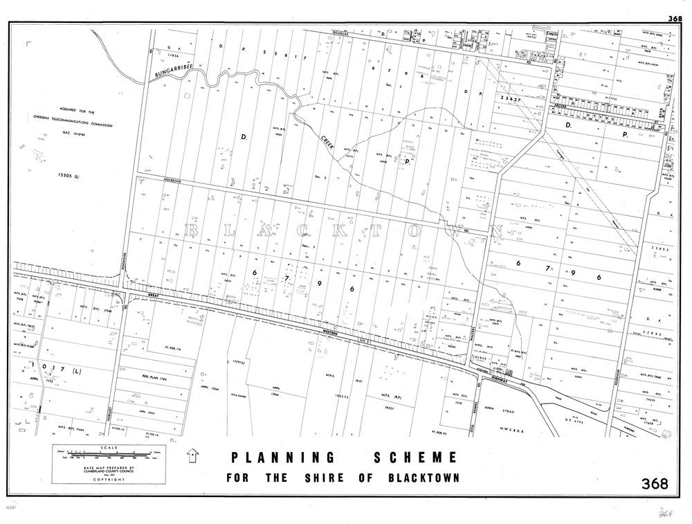 Blacktown Shire Council Planning Scheme, Sheet 368