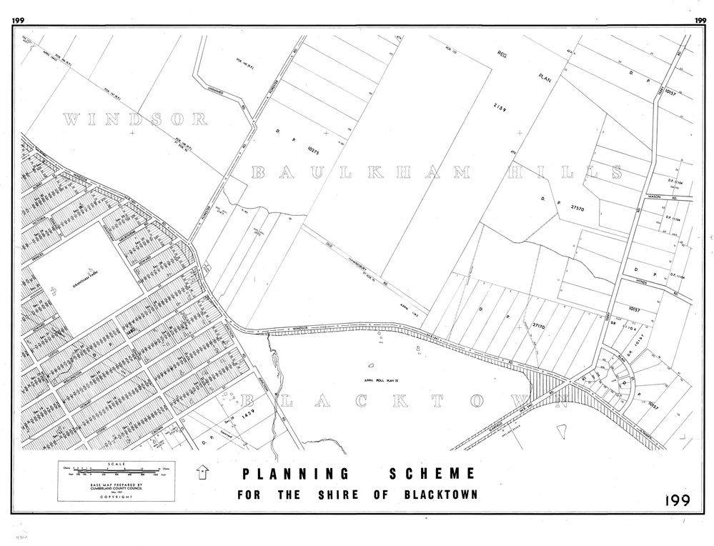 Blacktown Shire Council Planning Scheme, Sheet 199