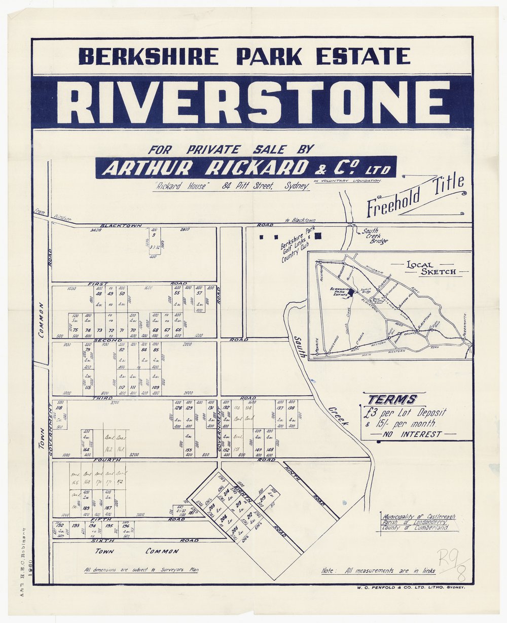 Berkshire Park Estate, Riverstone