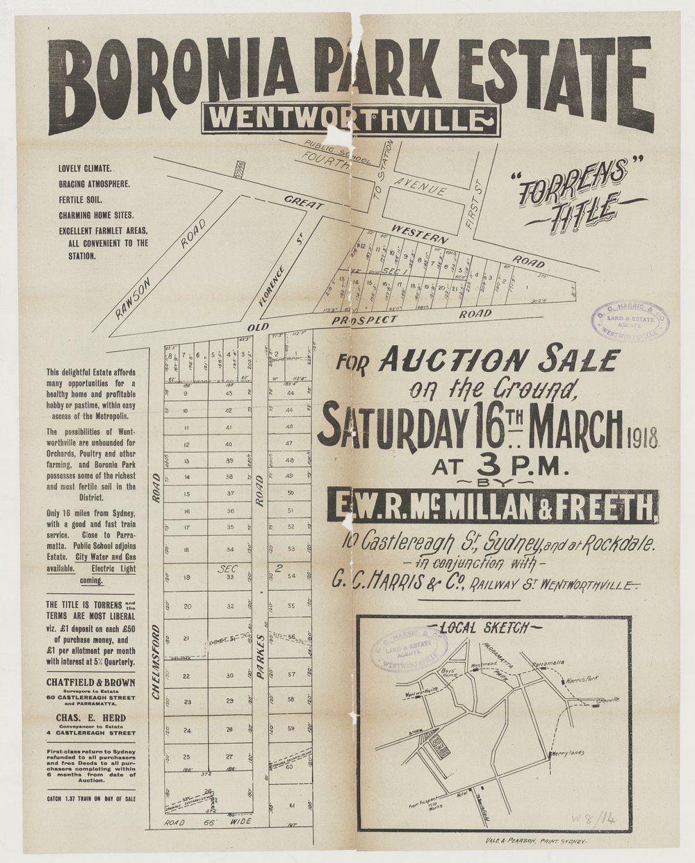 Boronia Park Estate, Wentworthville
