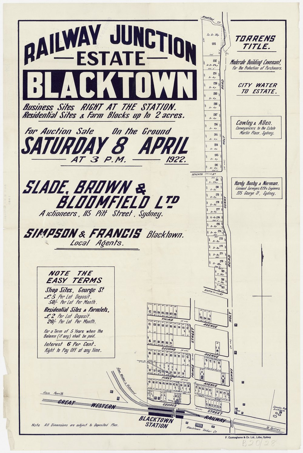 Railway Junction Estate, Blacktown