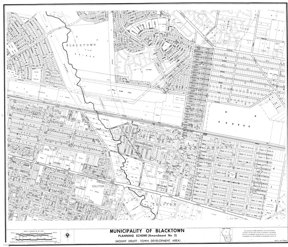Planning Scheme (Amendment No 2), Municipality of Blacktown