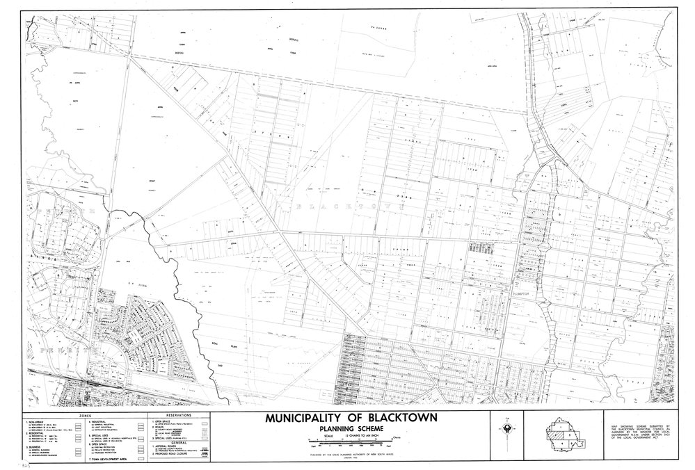 Municipality of Blacktown Planning Scheme, Sheet 2