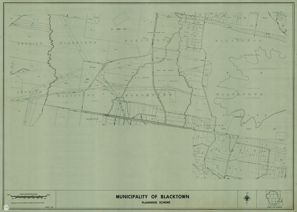Municipality of Blacktown Planning Scheme, Sheet 7/8