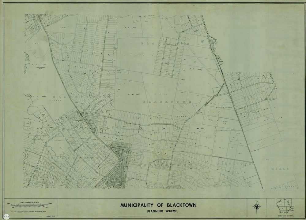 Municipality of Blacktown Planning Scheme, Sheet 4/8