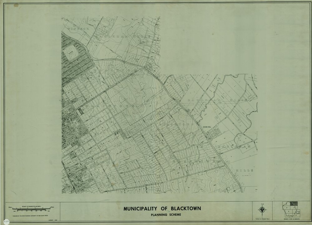 Municipality of Blacktown Planning Scheme, Sheet 2/8
