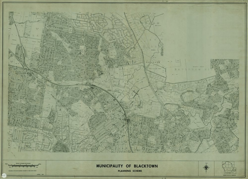 Municipality of Blacktown Planning Scheme, Sheet 6/8