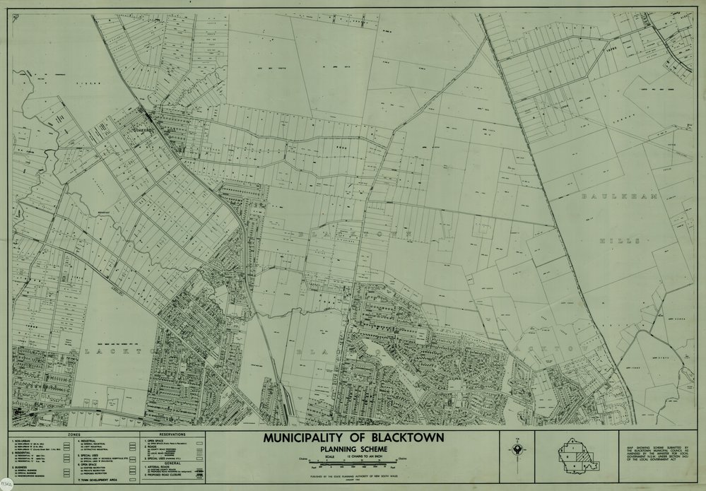 Municipality of Blacktown Planning Scheme, Sheet 3