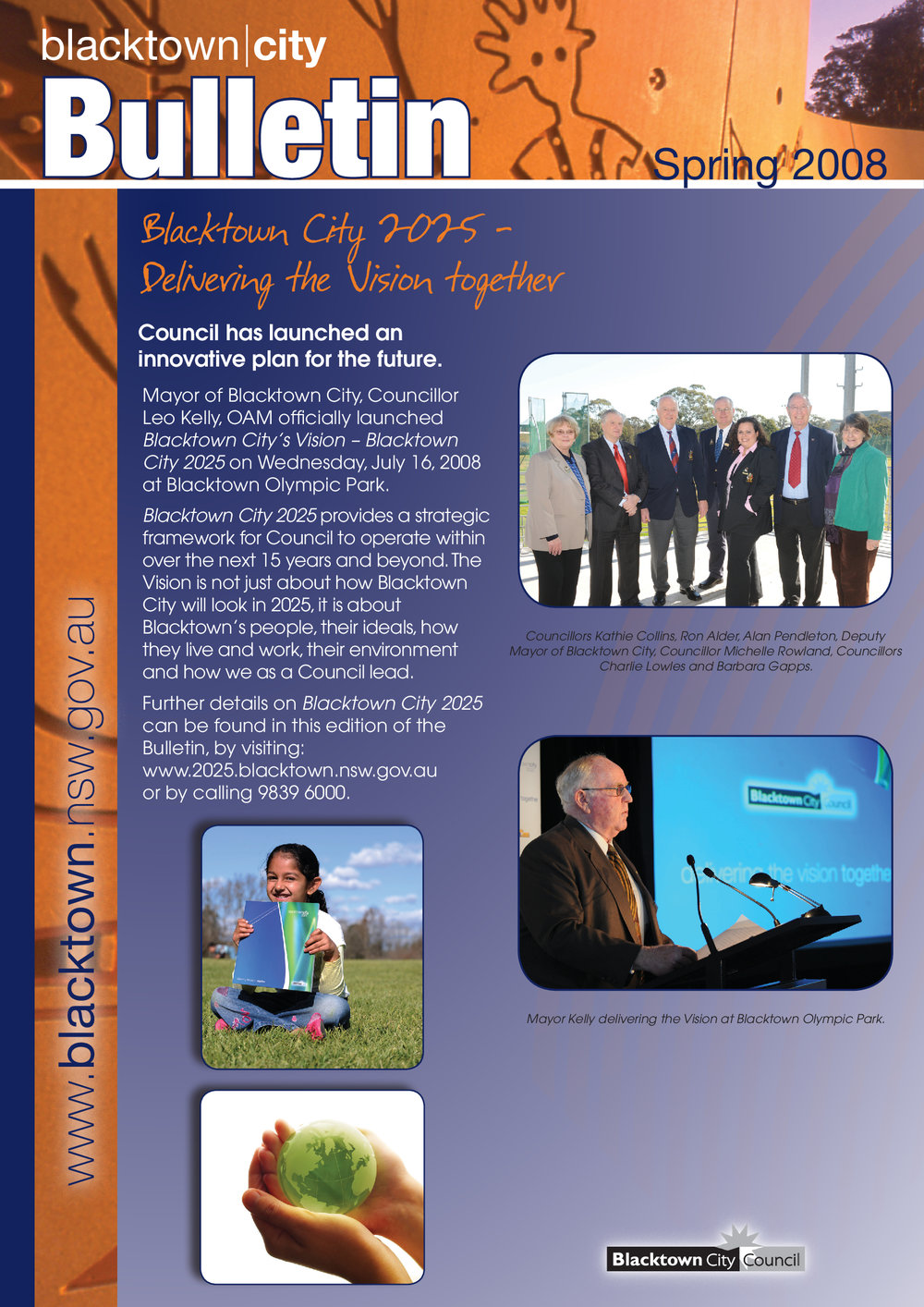 Blacktown City Bulletin, Spring 2008