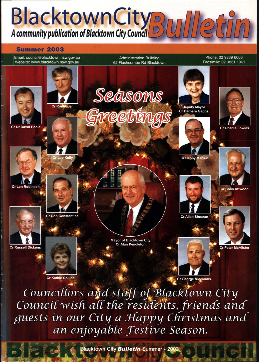 Blacktown City Bulletin, Summer 2003