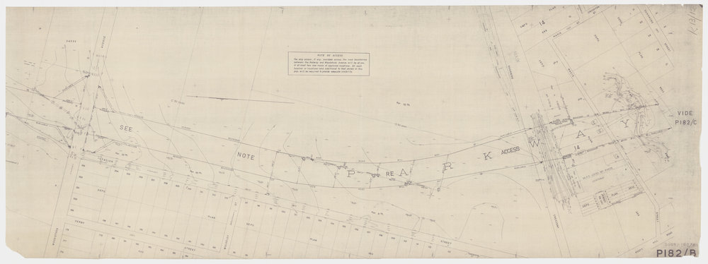 Plan of major road, Rooty Hill