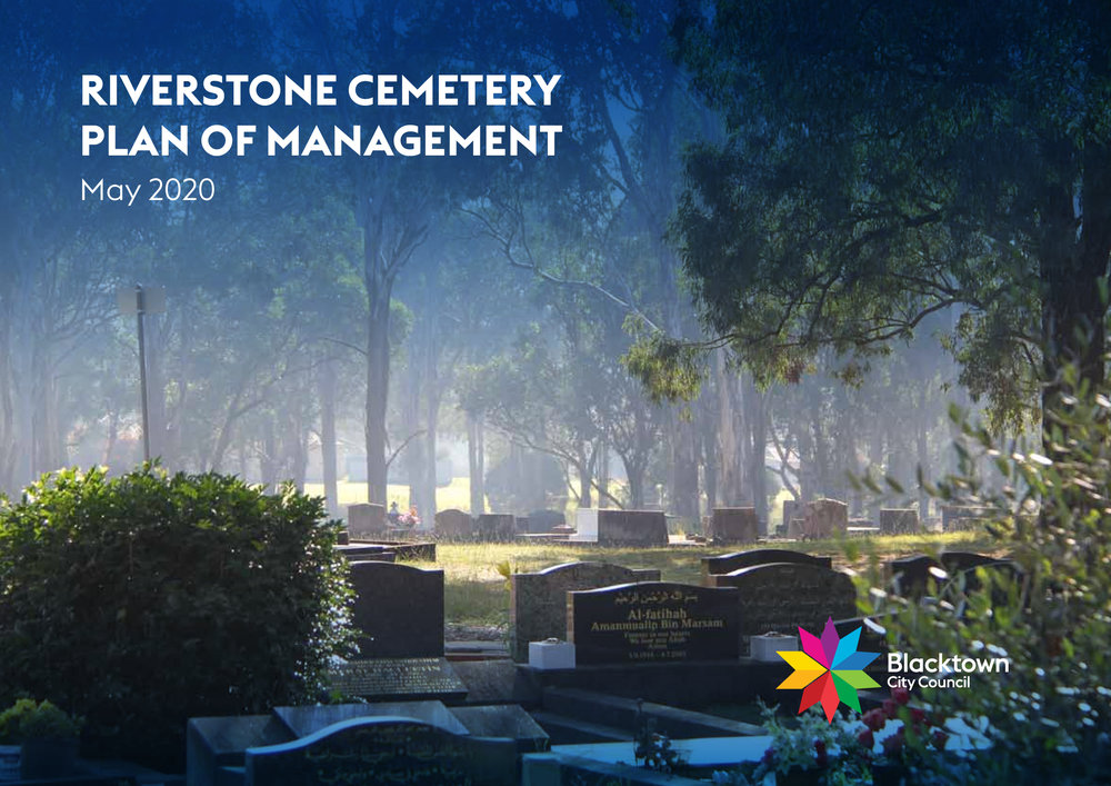 Draft Riverstone Cemetery Plan of Management, May 2020