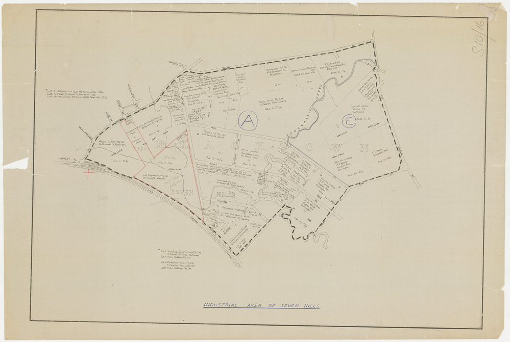 Seven Hills Industrial Area