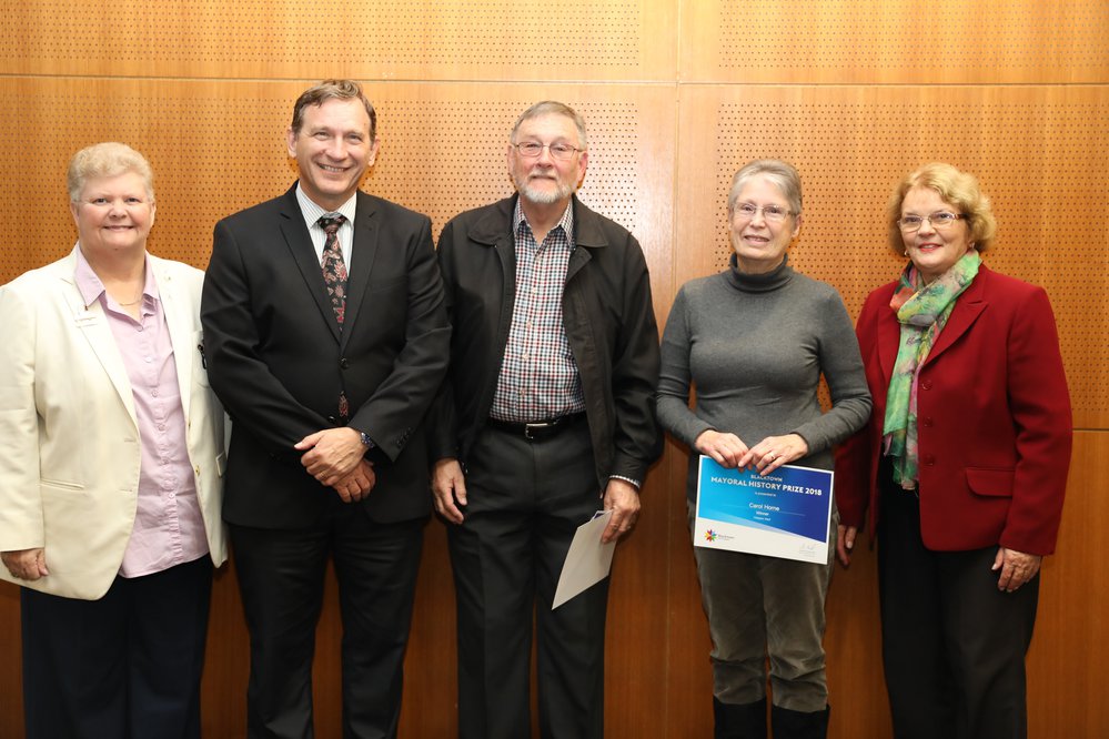 Blacktown City Mayoral History Prize winners, 2018