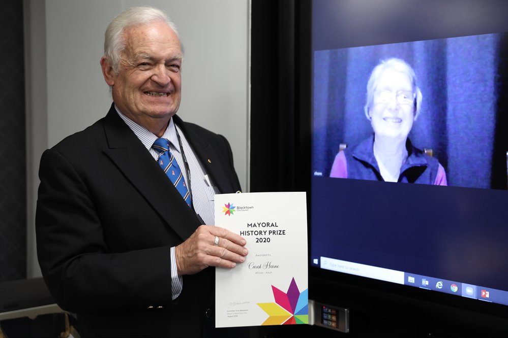Mayoral History Prize presentation, 2020