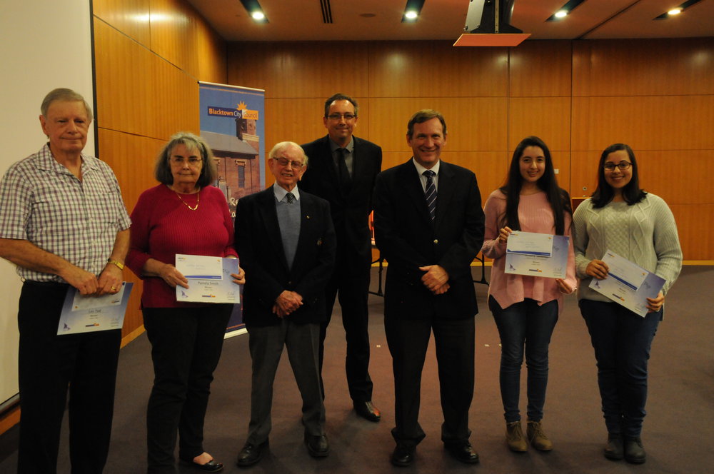 Blacktown City Mayoral History Prize presentation, 2016