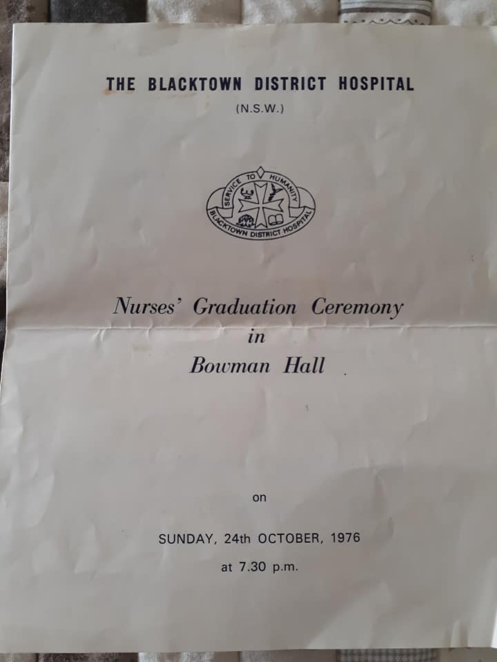 Blacktown District Hospital Nurses' Graduation Ceremony, 1976