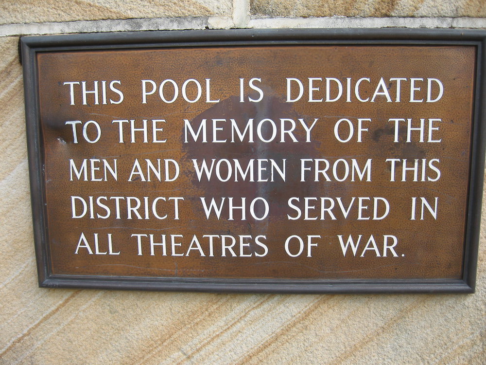 Plaque - Blacktown Aquatic Centre