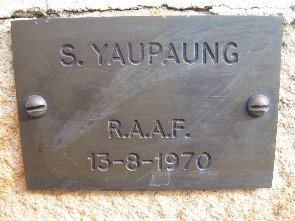 Plaque -  Yaupaung, Samuel  (RAAF)