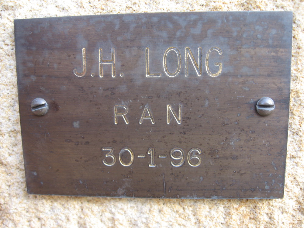 Plaque - Long, J.H. (RAN)