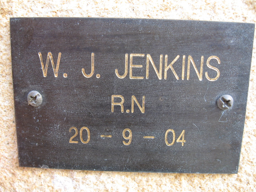 Plaque - Jenkins, W.J. (RN)