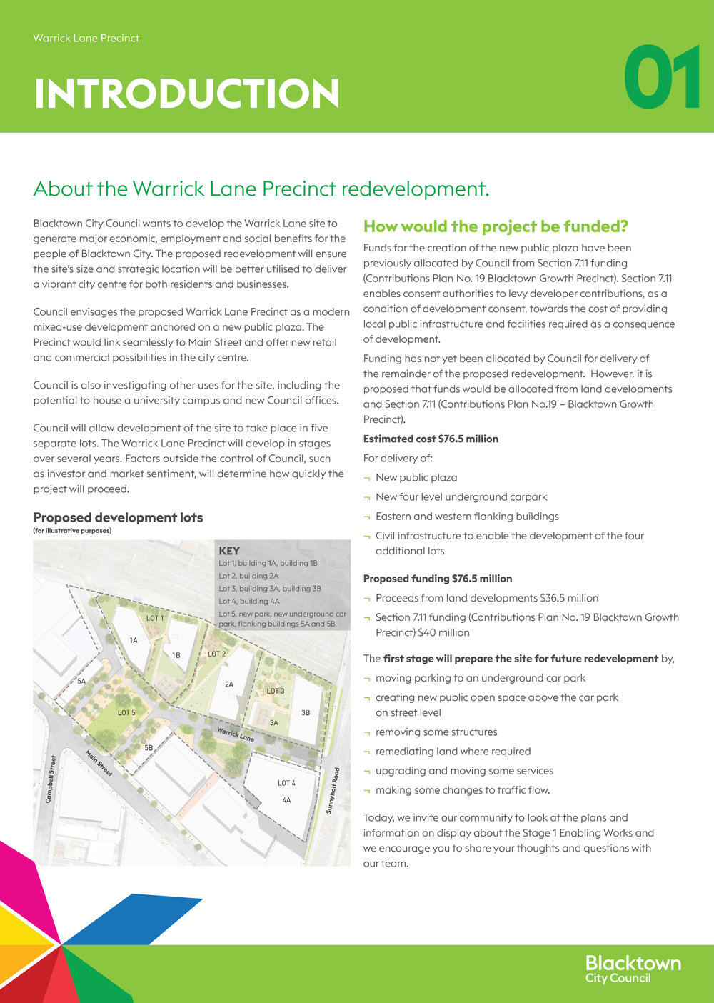 Warrick Lane Precinct Redevelopment 01, Introduction