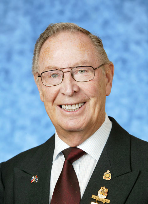 Portrait of Councillor Charles (Charlie) Lowles