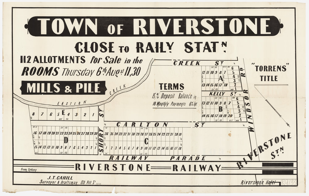 Town of Riverstone, ?1882