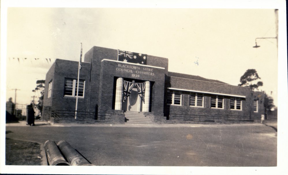 Blacktown Shire Council Chambers, 1939