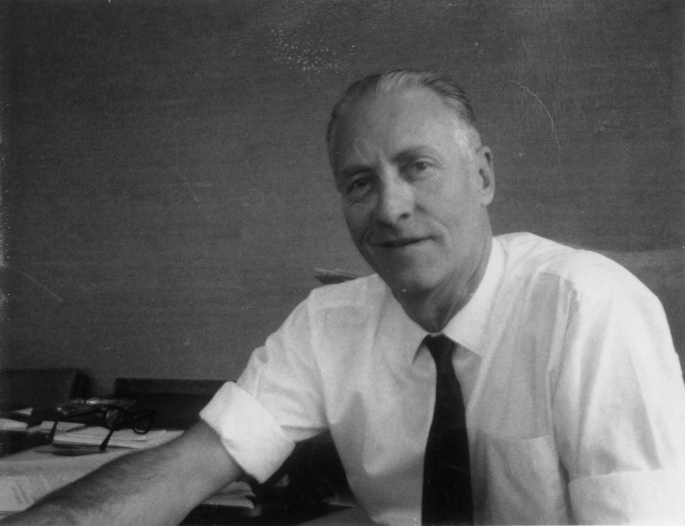 Portrait of Maxwell (Max) Webber, Town Clerk