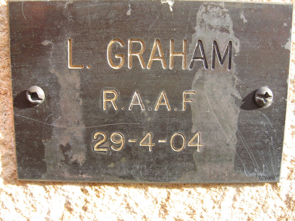 Plaque - Graham, Leslie William (RAAF)