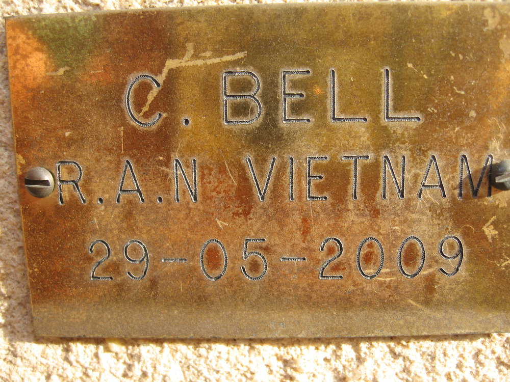 Plaque - Bell, Colin William (RAN, Vietnam)
