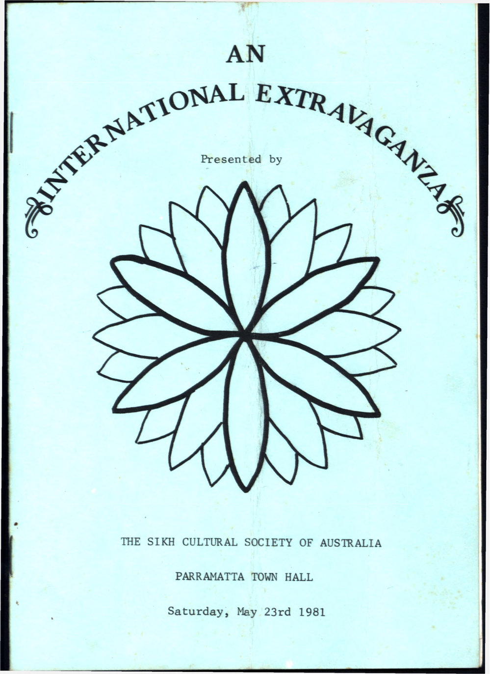 An International Extravaganza Programme