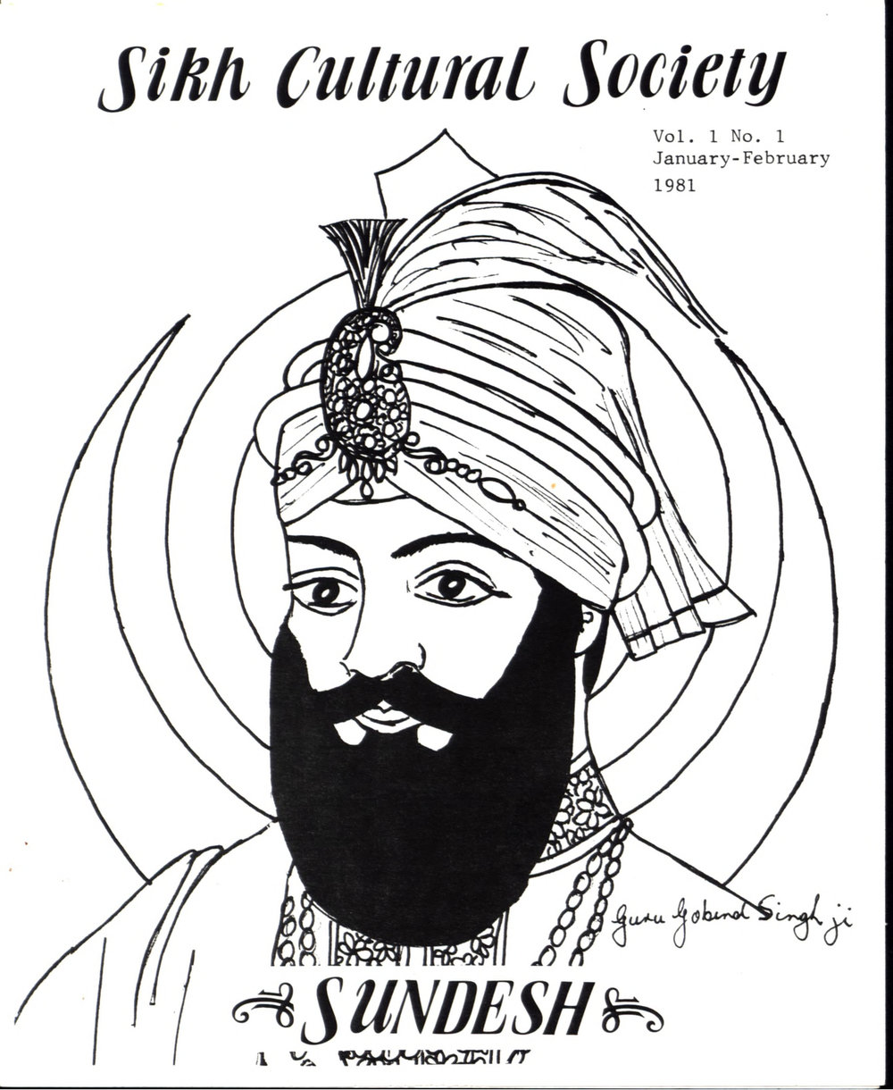 Sundesh - Sikh Cultural Society newsletter