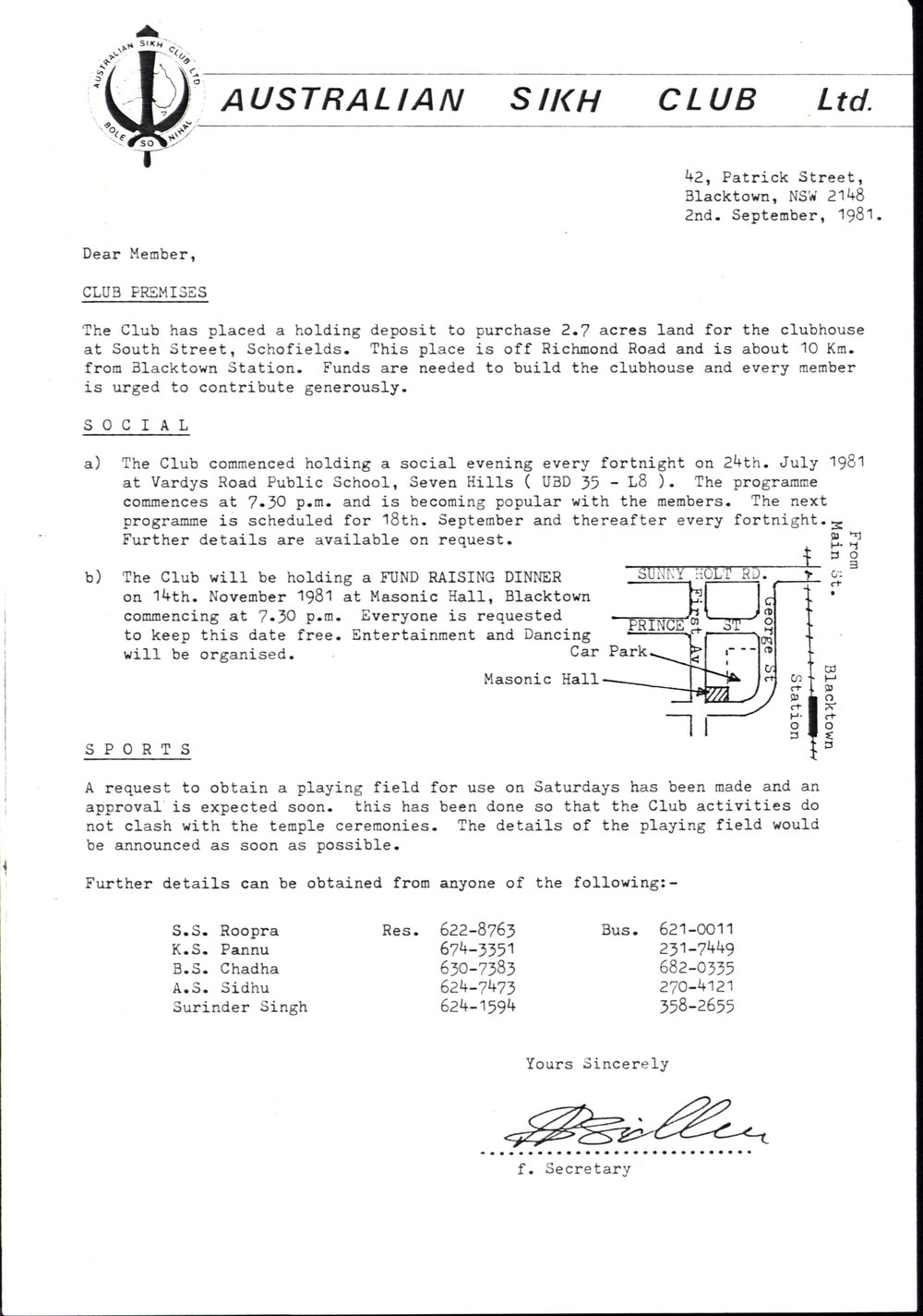 Australian Sikh Club Ltd. - newsletter