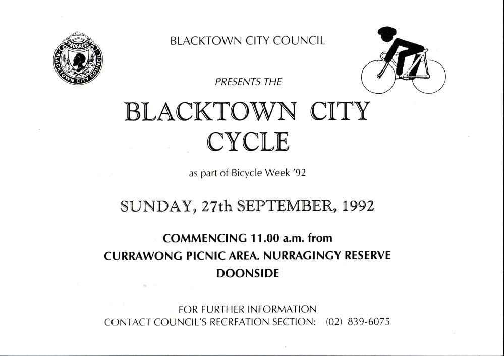 Blacktown City Cycle, 1992