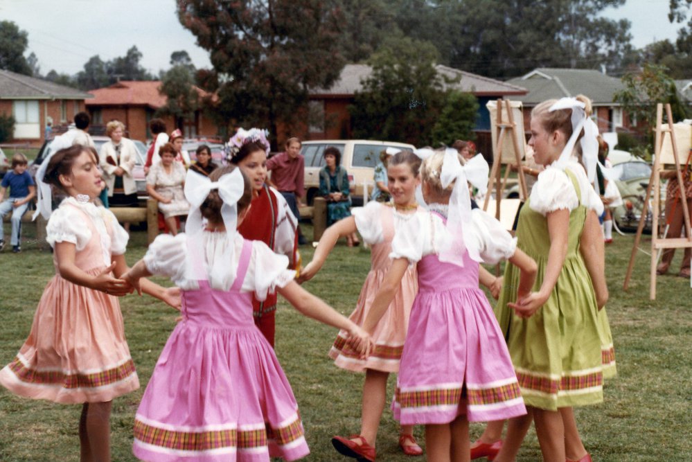 Folk dance group