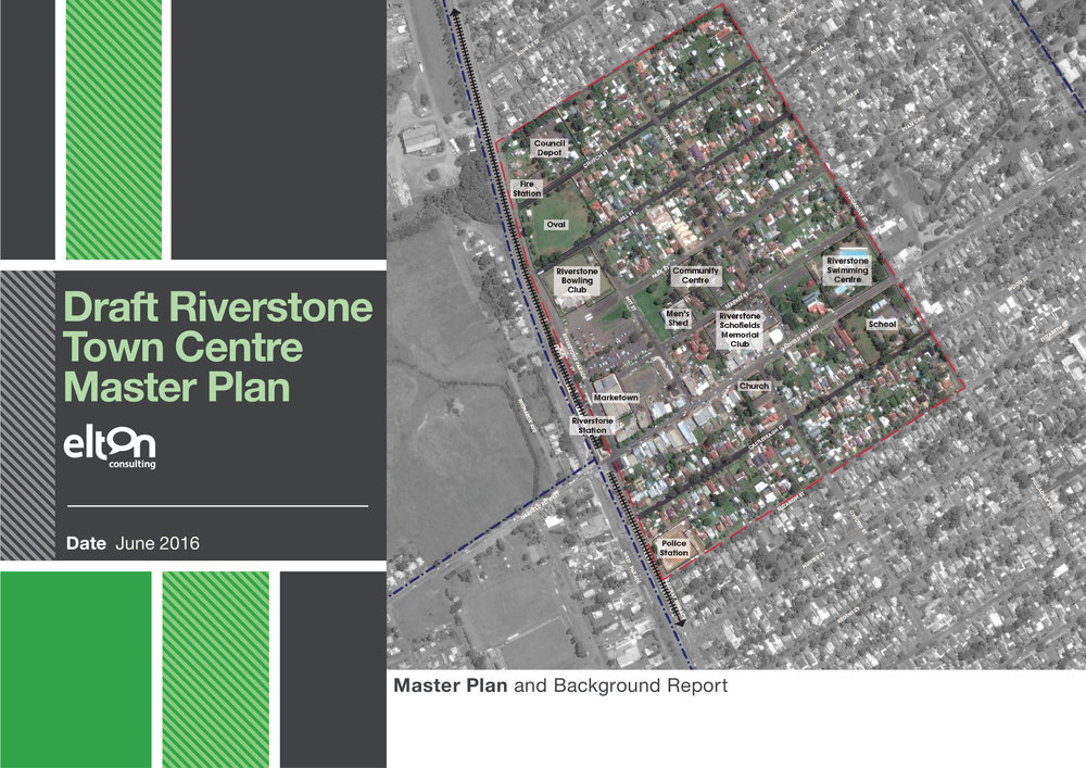 Draft Riverstone Town Centre master plan, 2016