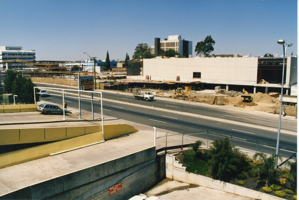 Construction of Patrick Mall building, Blacktown